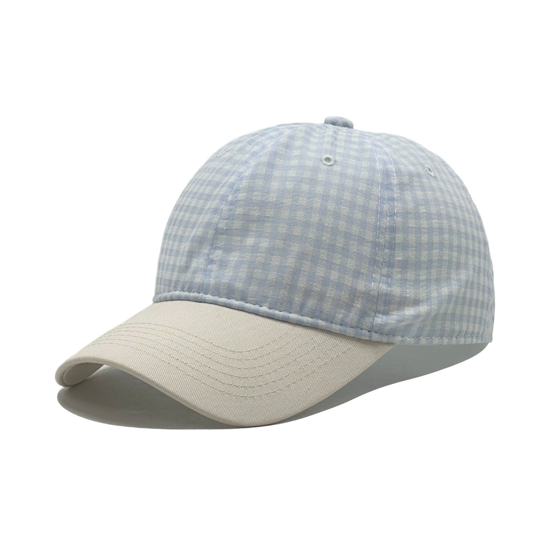 Ladies fashion cap with checkered pattern Bowlift