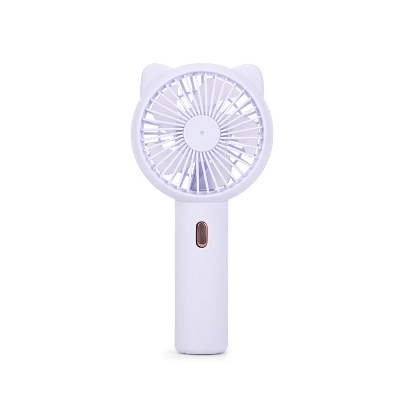 Women Portable Hand Fan in Cute Cat Design Bowlift