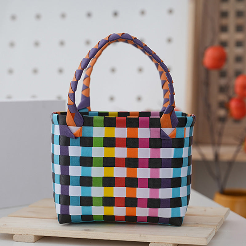 Playful and Braided Tote Bag Bowlift