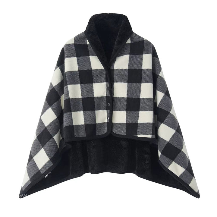 Cozy Plaid Blanket From Bowlift