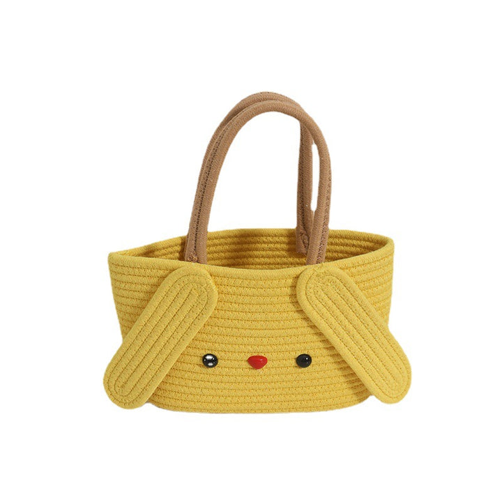 Playful fabric bag with animal motif Bowlift