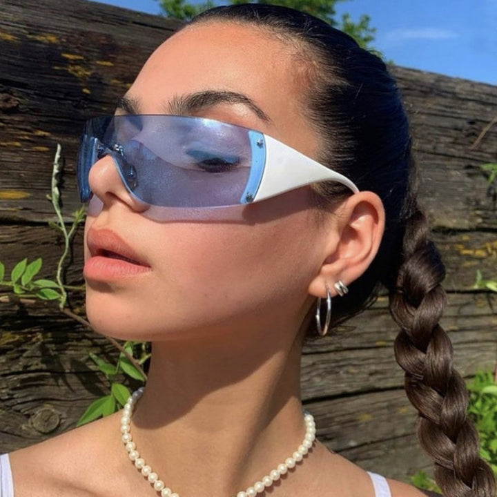 Women's futuristic sport sunglasses Bowlift