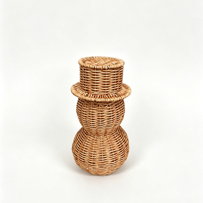 Decorative Wicker Nesting Basket Set Bowlift