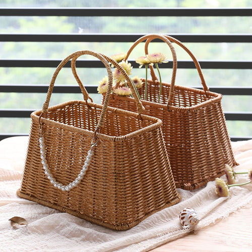 Woven Storage Basket Bowlift