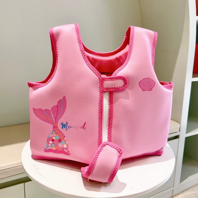 Mermaid-Themed Swim Safety Vest Bowlift