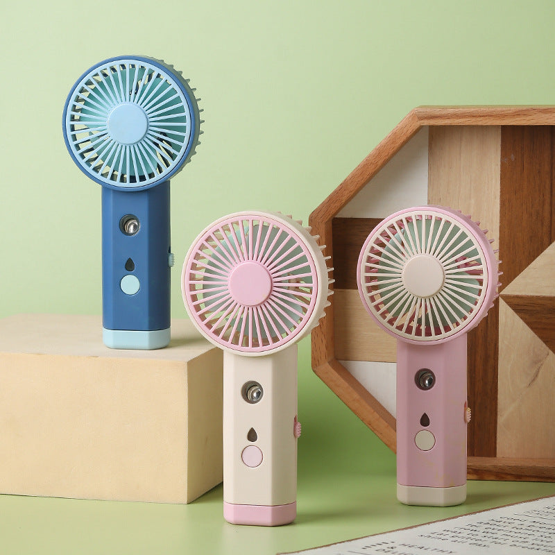 Cooling portable rechargeable handheld mini fan with adjustable airflow quiet motor and USB charging Bowlift