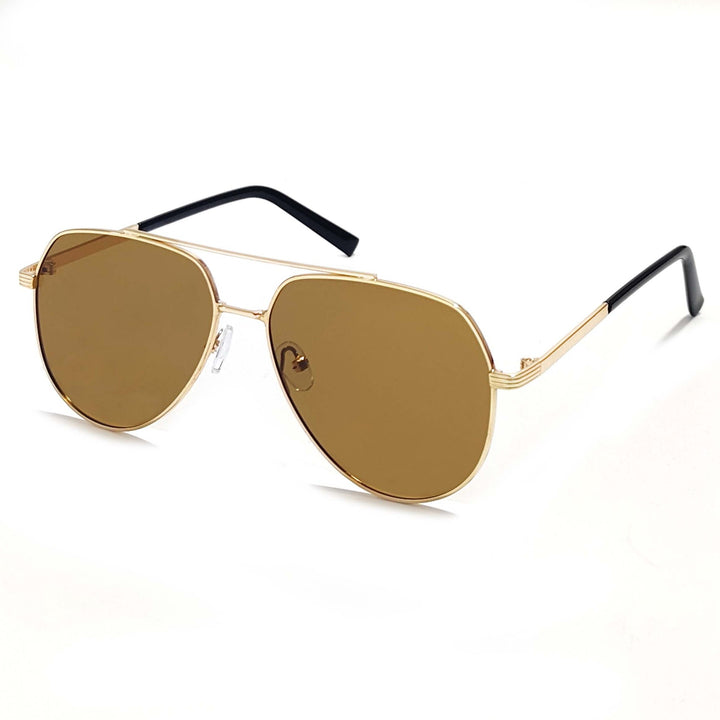 Men's fashion pilot sunglasses with contrasting lenses Bowlift