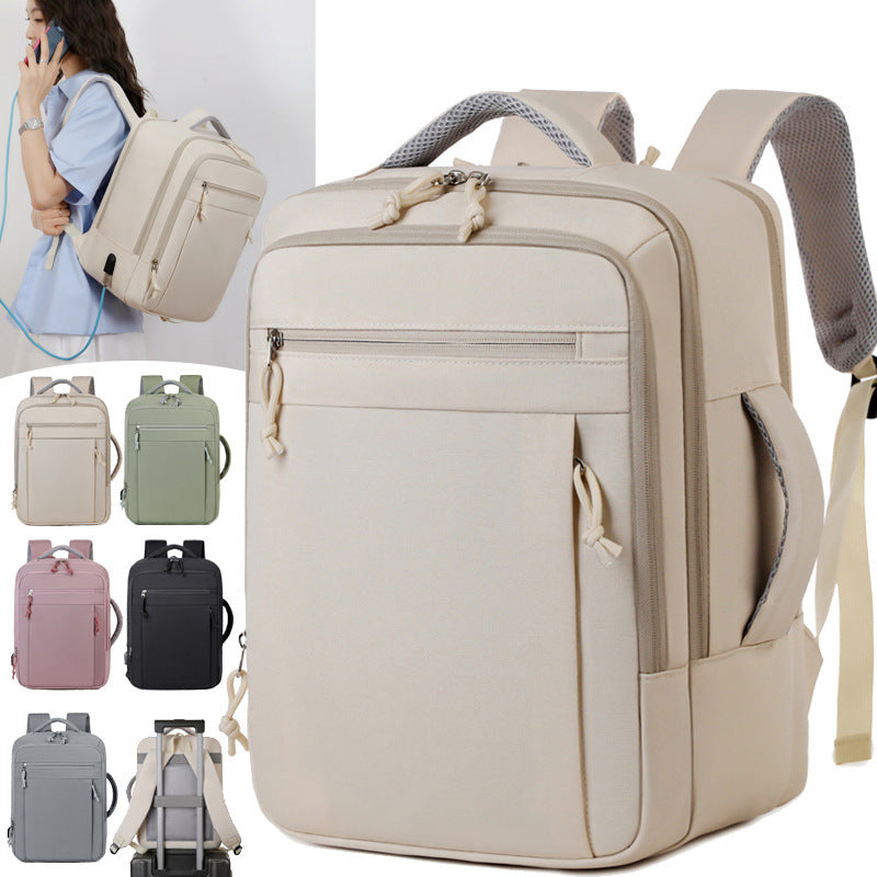 Multifunctional Laptop Backpack with Ergonomic Shoulder Straps Bowlift