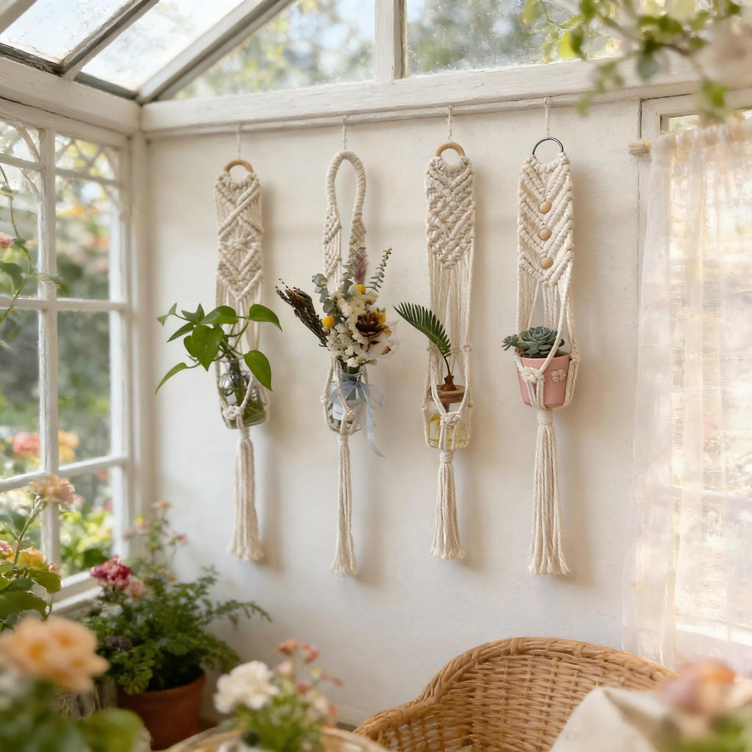 Elegant Macrame Plant Hanger Bowlift