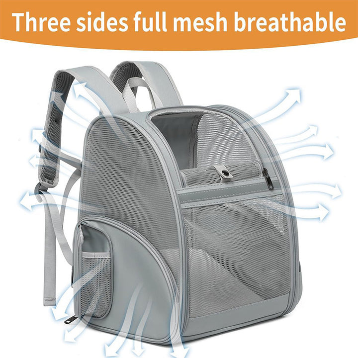 Portable Pet Travel Backpack Bowlift