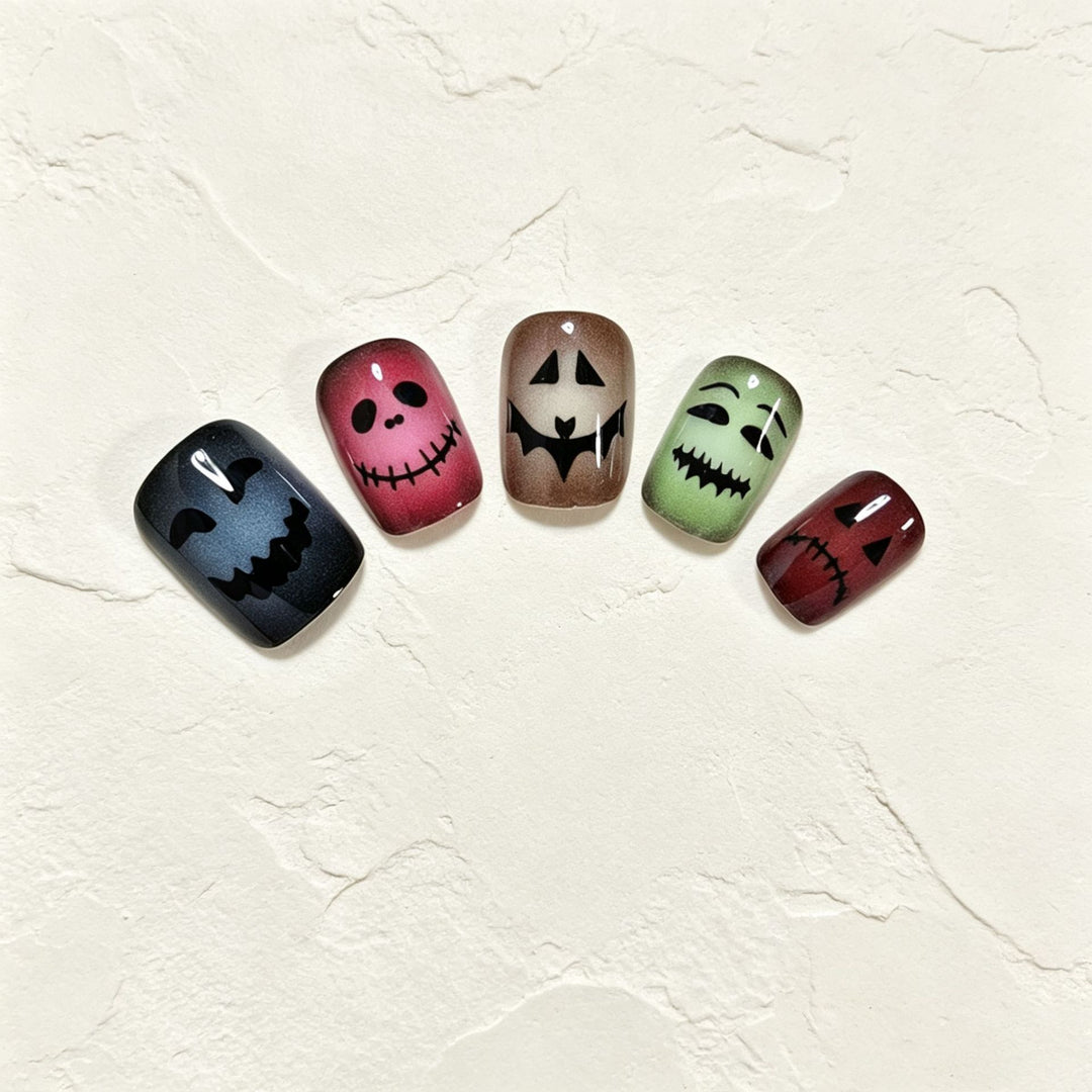 Halloween-Themed Artistic Nail Art Tips Bowlift