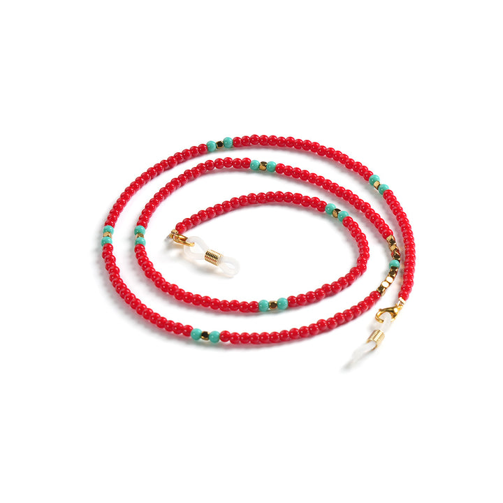 Handcrafted Beaded Eyewear Chain Bowlift