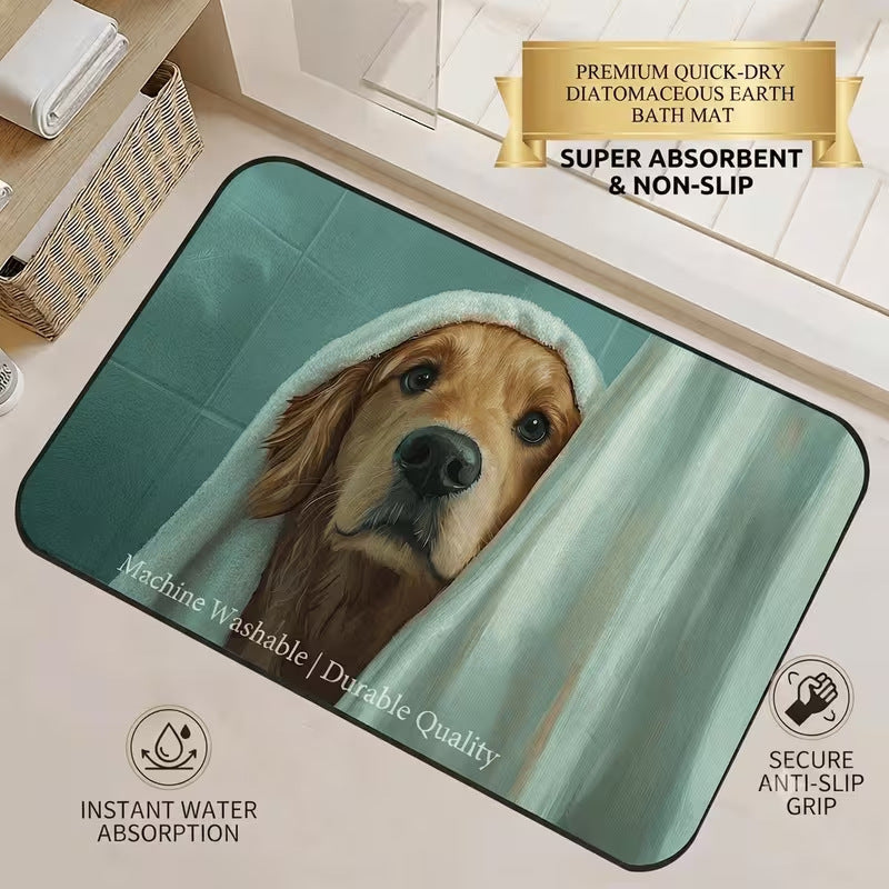 Diatomaceous Earth Bath Mat