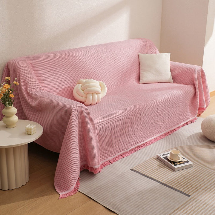 Home Decor Cozy Knitted Blanket