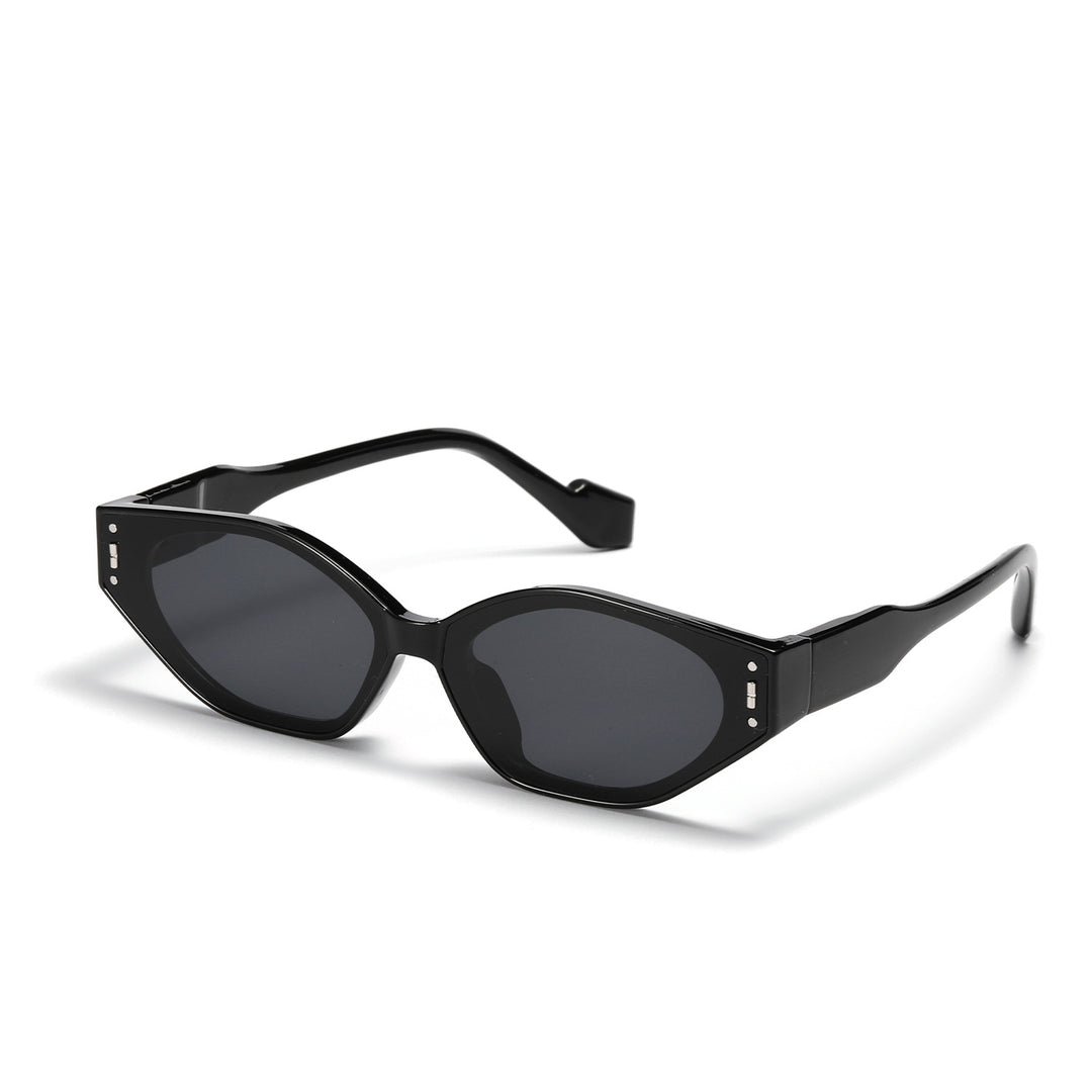 Women's geometric sunglasses in futuristic design Bowlift