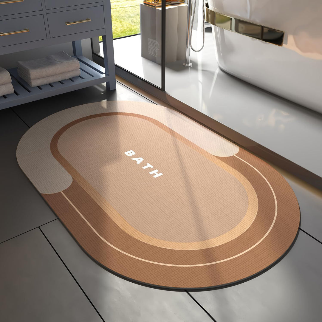 Plush Soft Bathroom Mat Bowlift