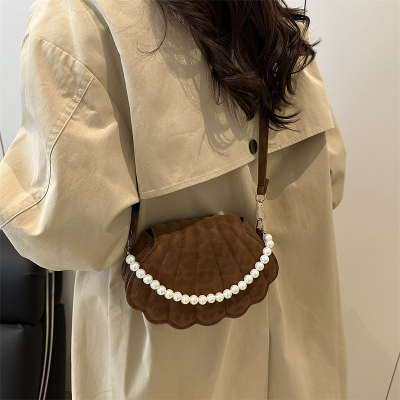 Elegant Shell-Shaped Crossbody Bag Bowlift