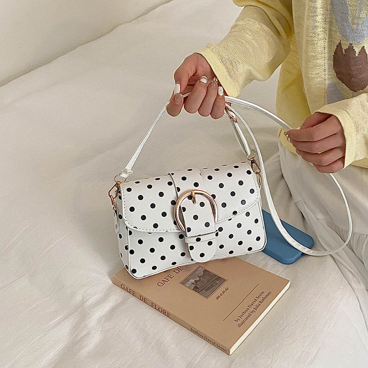 WoStylish Polka Dot Crossbody Handbag Bowlift