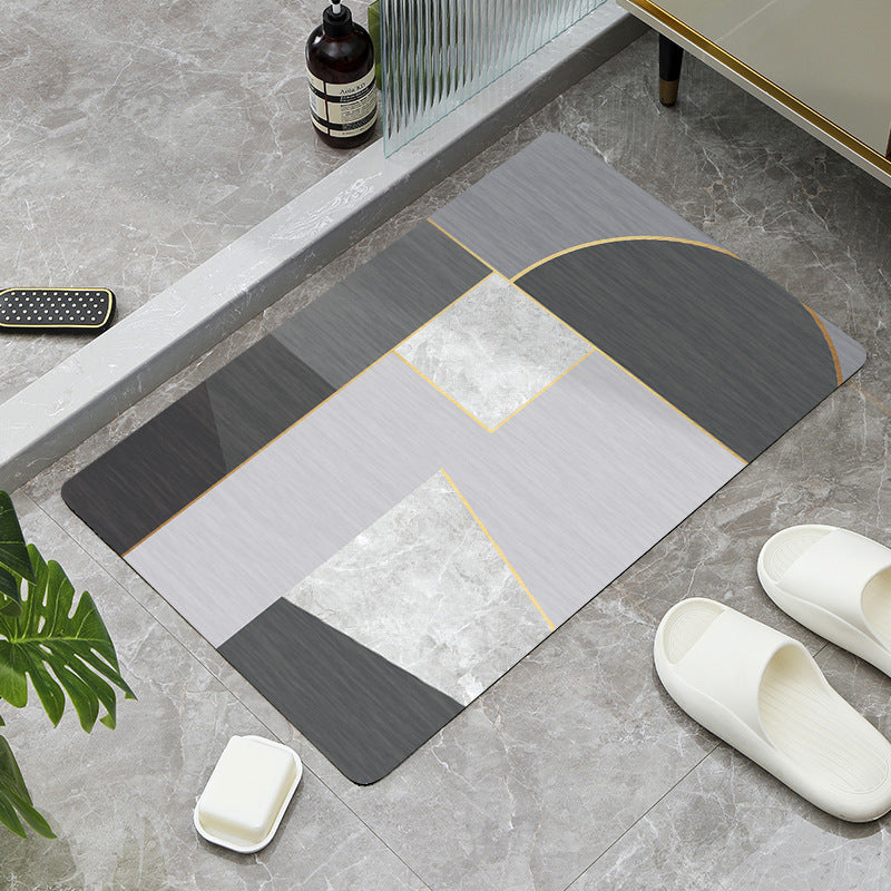 Modern Minimalist Bathroom Mat Bowlift