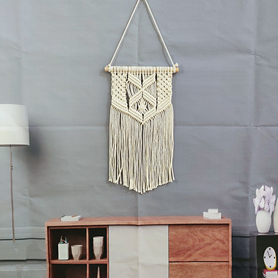 Intricate Macramé Wall Hanging Bowlift