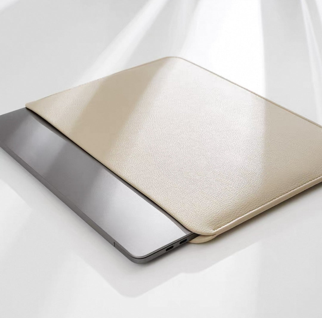 Premium Leather Laptop Sleeve Bowlift