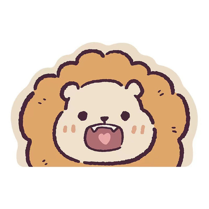 Cute Bunny-Themed Decorative Sticker