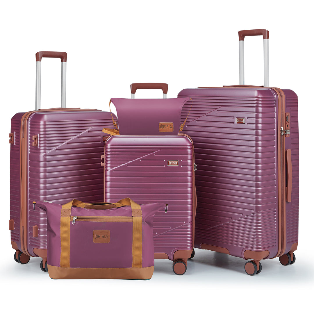 Unisex Multi-Functional Hard Shell Spinner Suitcase Bowlift