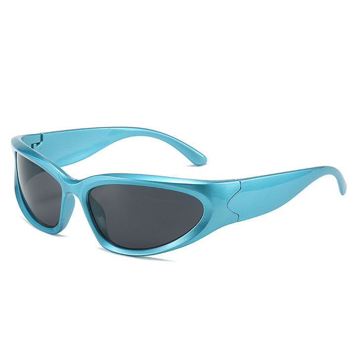 Women's sporty sunglasses with ergonomic design and polarized lenses Bowlift