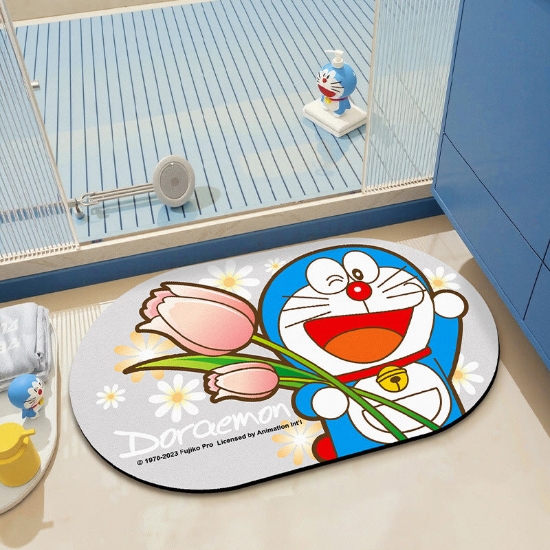 Cartoon Character Bath Mat Bowlift 1786113338