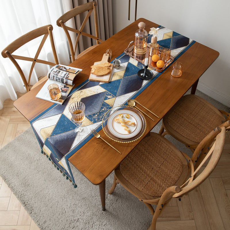 Geometric Pattern Table Runner