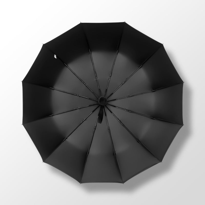 Unisex Folding Umbrella with Windproof Technology Bowlift