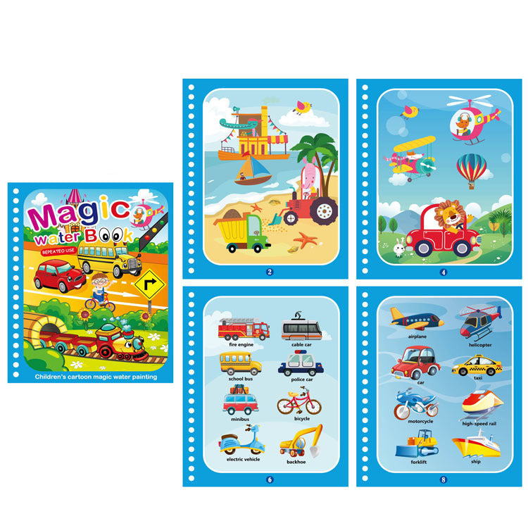 BowLift | Magical Water Coloring Book for Kids