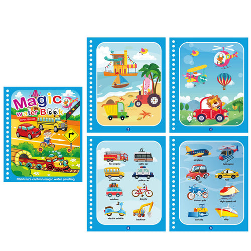 BowLift | Magical Water Coloring Book for Kids