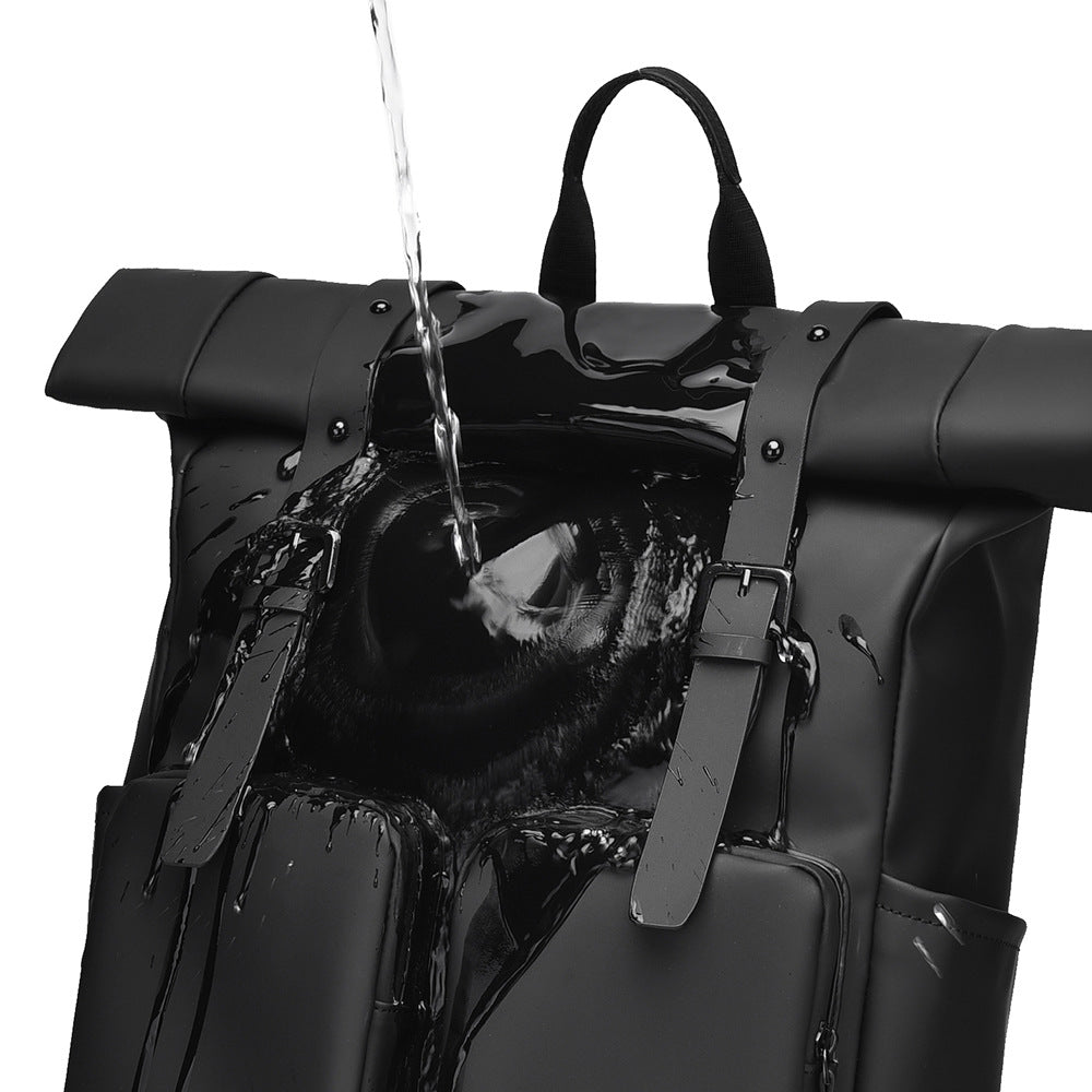 Rolltop Waterproof Versatile Backpack Bowlift