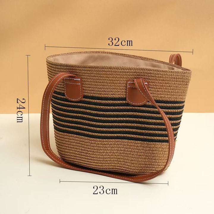 Trendy Woven Casual Bag Bowlift