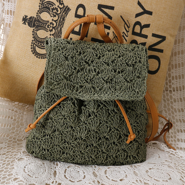 Handcrafted backpack bag made of fine natural material Bowlift