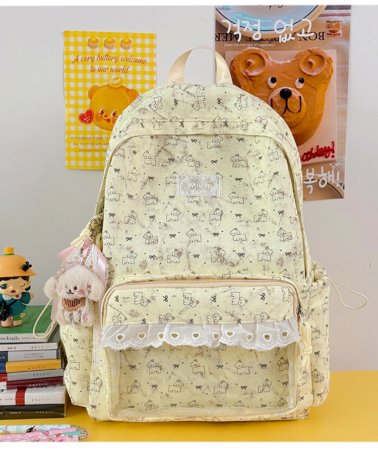 Cute Animal-Themed School Backpack