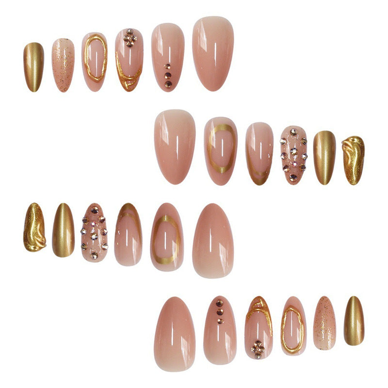 Glamorous 3D Decorative Press-On Nails Bowlift