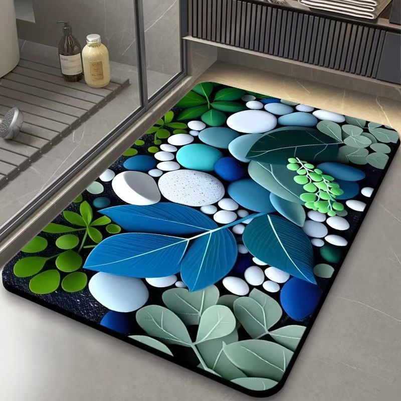 Non-Slip Water-Absorbent Bath Mat Bowlift