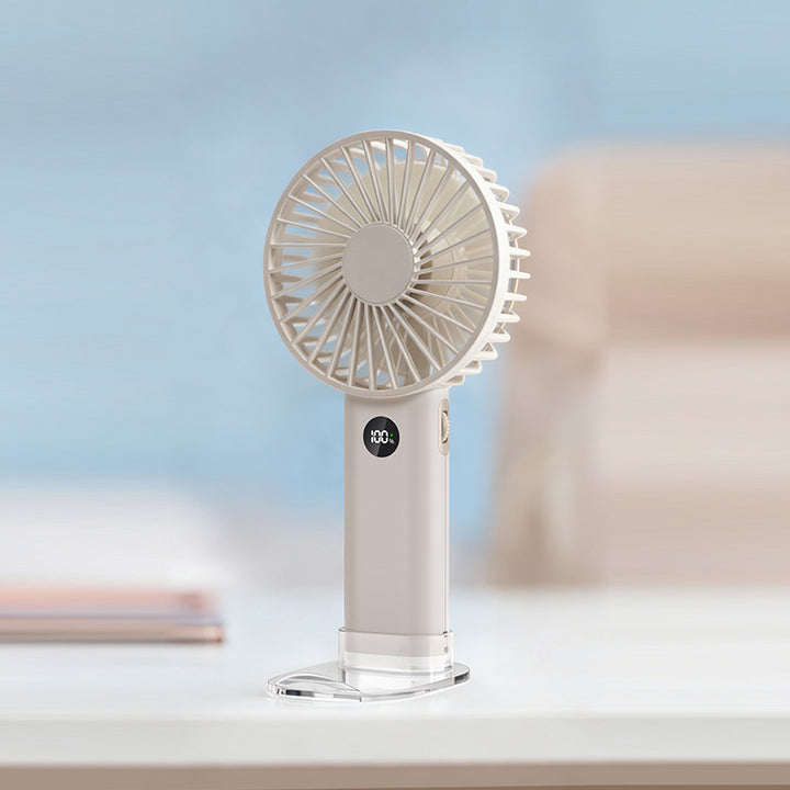 Unisex Rechargeable Portable Cooling Fan Bowlift