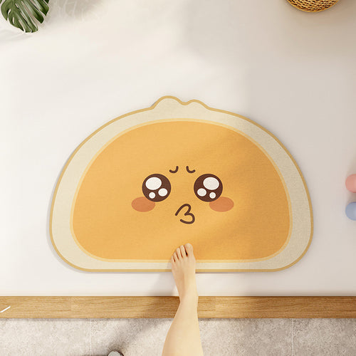 Cute Character Bath Mat Bowlift