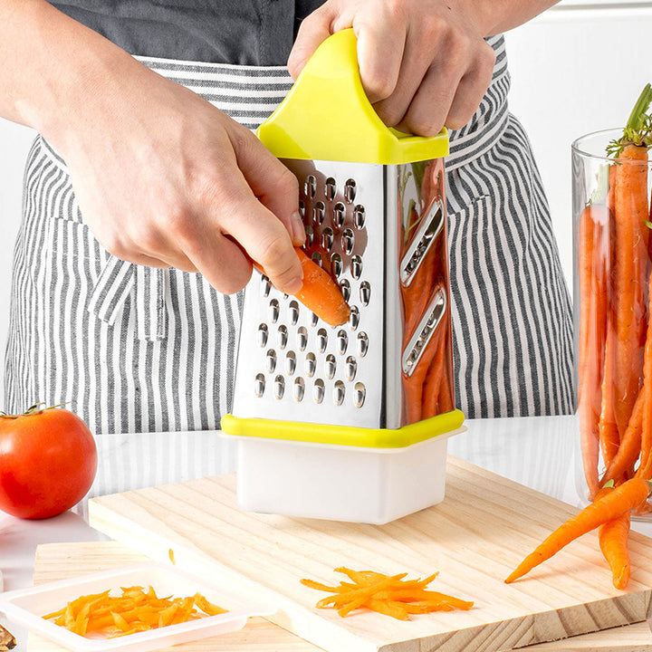 High-quality stainless steel kitchen grater with non-slip handle Bowlift