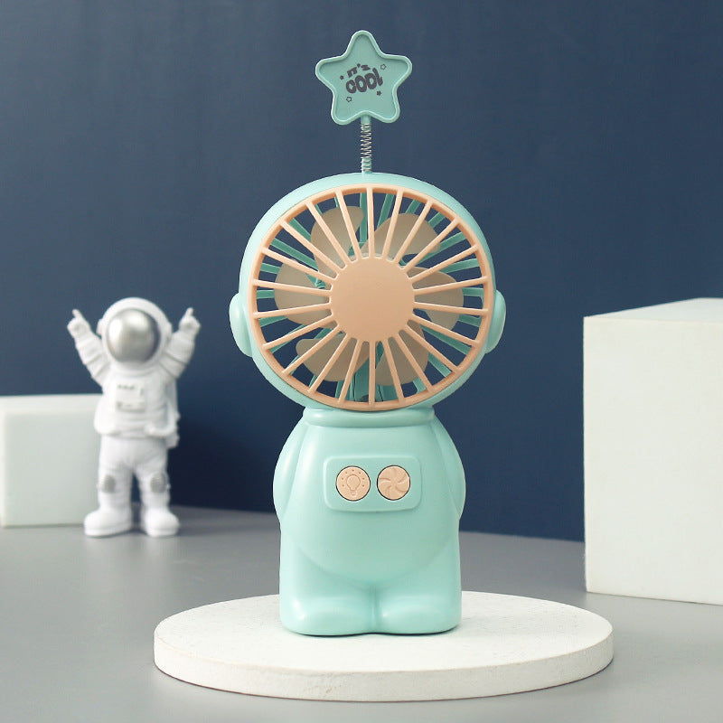 Unisex Portable Mini Fan in Playful Figure Design Bowlift