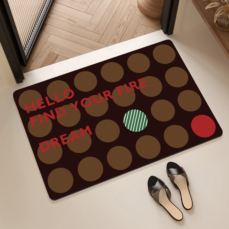 Decorative Honeycomb Bath Mat Bowlift