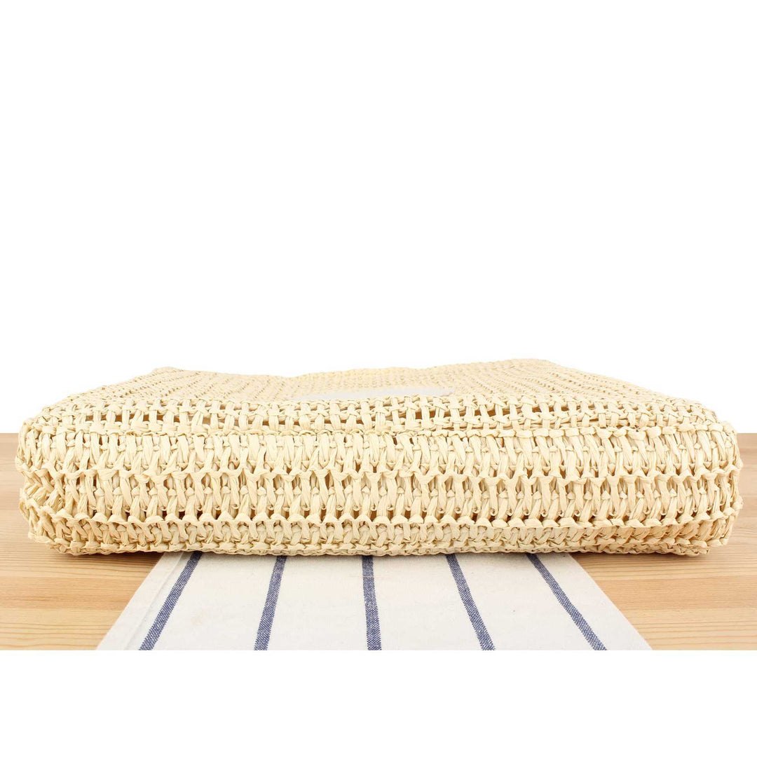 Handbag Made from Handcrafted Natural Material with Minimalist Aesthetic Bowlift