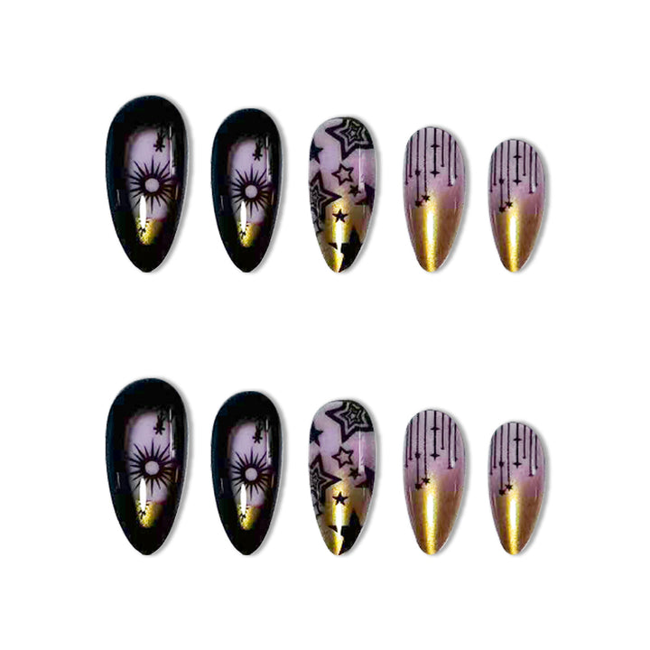 Decorative Stiletto Nail Art Extensions Bowlift