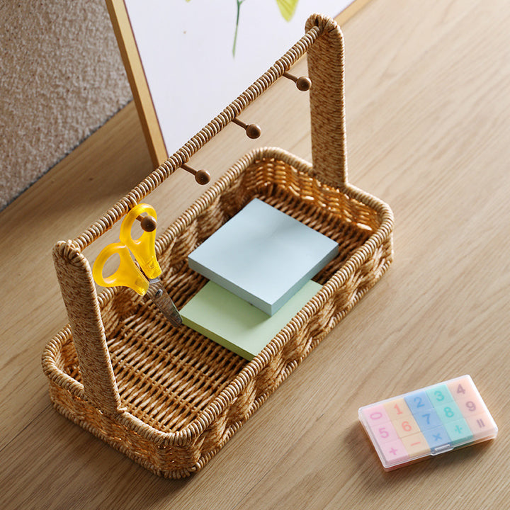 Decorative Woven Organizer Bowlift