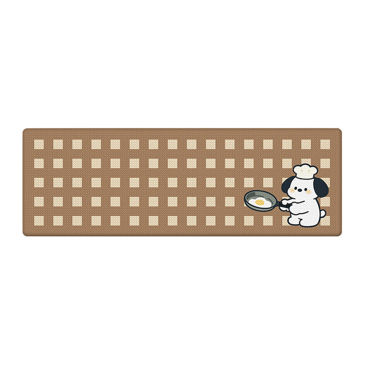 Anti-Fatigue Panda-Themed Kitchen Runner Mat Bowlift