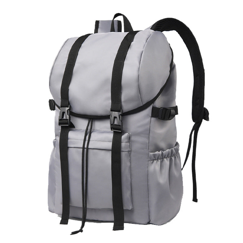 Travel backpack with waterproof material and multiple compartments Bowlift
