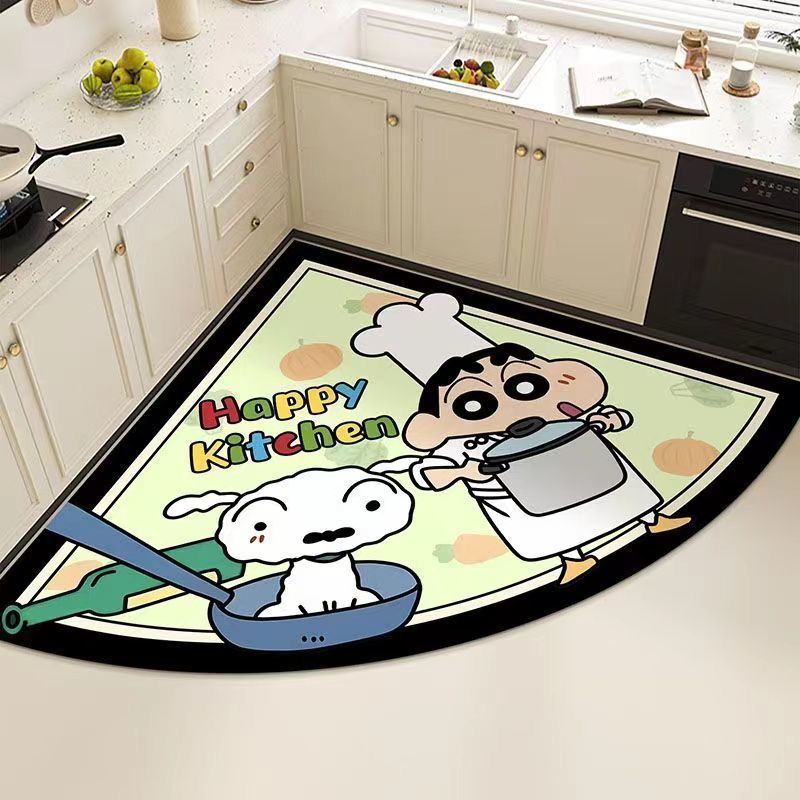 Cartoon Character Kitchen Mat